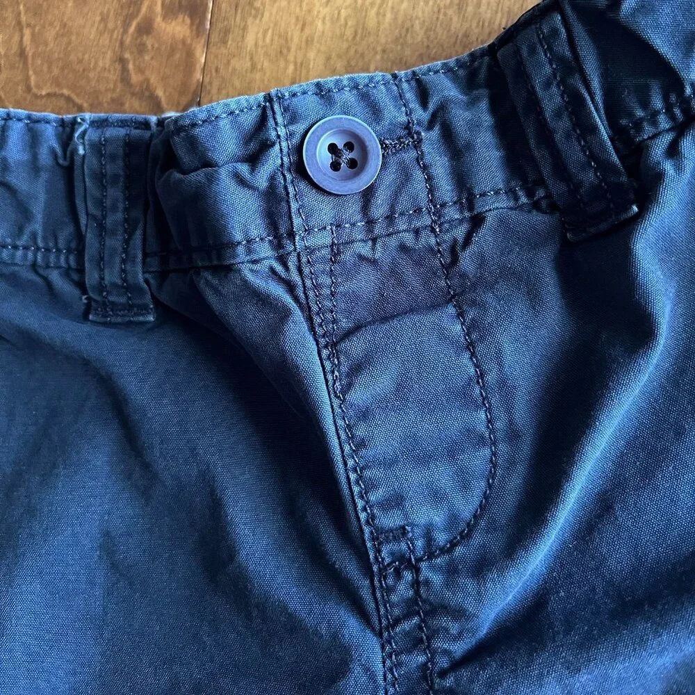 Lands' End navy shorts 5-6